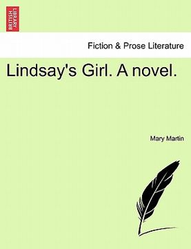 portada lindsay's girl. a novel. (en Inglés)