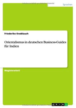 portada Orientalismus in deutschen Business-Guides für Indien