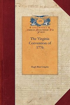 portada the virginia convention of 1776 (in English)