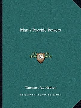 portada man's psychic powers (in English)