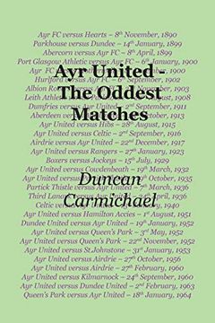 portada Ayr United - the Oddest Matches (en Inglés)