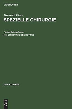 portada Chirurgie des Kopfes (en Alemán)