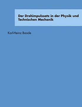 portada Der Drehimpulssatz in der Physik und Technischen Mechanik (German Edition)
