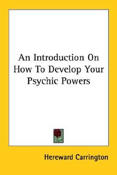 portada an introduction on how to develop your psychic powers