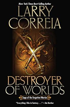 portada Destroyer of Worlds: 3 (Saga of the Forgotten Warrior) (in English)