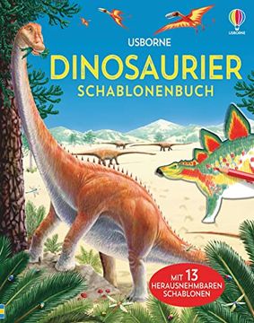 portada Dinosaurier Schablonenbuch (en Alemán)