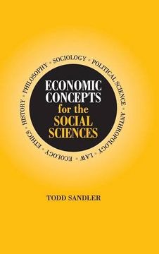 portada Economic Concepts for the Social Sciences (en Inglés)