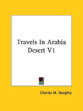 portada travels in arabia desert v1 (en Inglés)