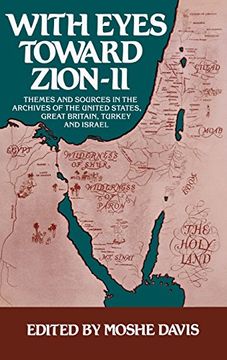 portada With Eyes Toward Zion--II: Themes and Sources in the Archives of the United States, Great Britain, Turkey and Israel (With Eyes Toward Zion)
