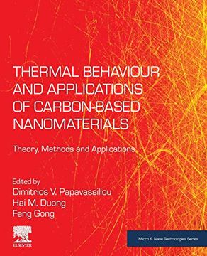 portada Thermal Behaviour and Applications of Carbon-Based Nanomaterials: Theory, Methods and Applications (Micro & Nano Technologies) (in English)