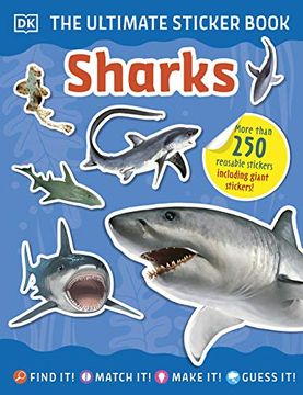 portada Ultimate Sticker Book Sharks 