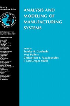 portada analysis and modeling of manufacturing systems (in English)
