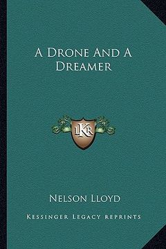 portada a drone and a dreamer (en Inglés)