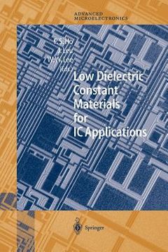 portada low dielectric constant materials for ic applications (en Inglés)