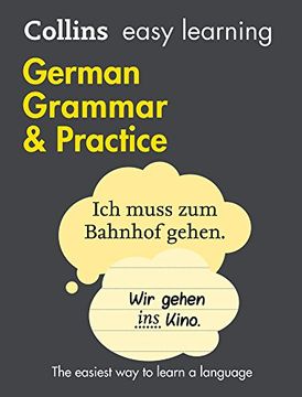 portada Collins Easy Learning German - Easy Learning German Grammar and Practice (en Inglés)