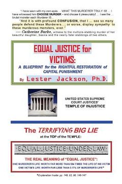 portada Equal Justice for Victims: A Blueprint for the Rightful Restoration of Capital Punishment