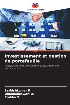 portada Investissement et gestion de portefeuille (en Francés)