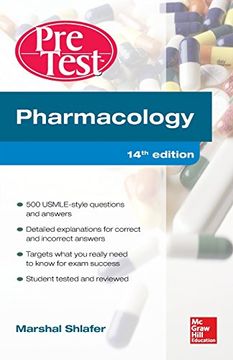 portada Pharmacology Pretest Self-Assessment and Review 14/E (en Inglés)