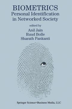 portada Biometrics: Personal Identification in Networked Society (en Inglés)