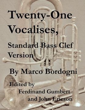 portada Twenty-One Vocalises, Standard Bass Clef Version (en Inglés)