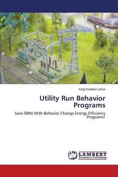 portada Utility Run Behavior Programs