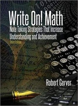 portada Write on! Math: Note Taking Strategies That Increase Understanding and Achievement (en Inglés)