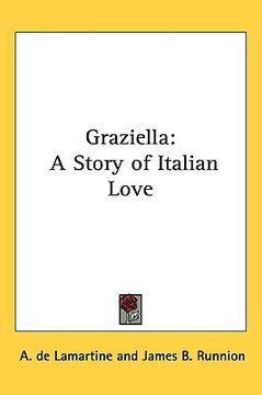 portada graziella: a story of italian love (en Inglés)
