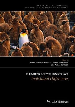 portada The Wiley-Blackwell Handbook of Individual Differences (HPIZ - Wiley-Blackwell Handbooks in Personality and Individual Differences) (en Inglés)