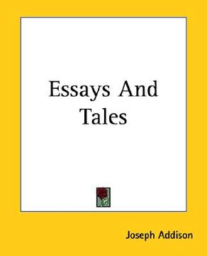 portada essays and tales (en Inglés)