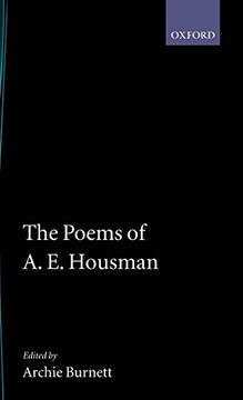 portada The Poems of a. E. Housman (Oxford English Texts) (in English)