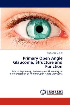 portada primary open angle glaucoma, structure and function