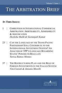 portada The Arbitration Brief: Volume 5, Issue 1 (en Inglés)