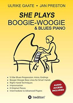 portada She Plays Boogie-Woogie & Blues Piano (en Inglés)