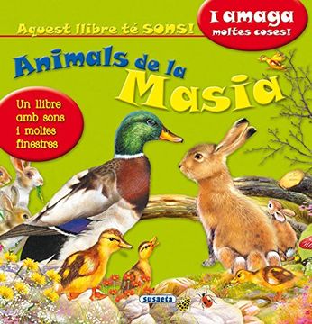 portada Animals de la masia (Escolto i descobreixo) (in Catalá)