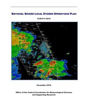 portada National Severe Local Storms Operations Plan (Black and White) (en Inglés)