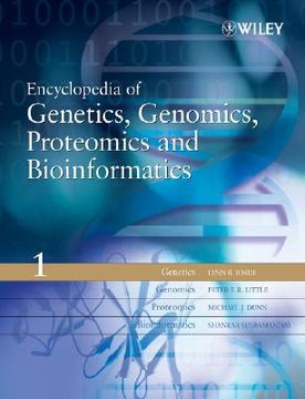 portada encyclopedia of genetics, genomics, proteomics and bioinformatics