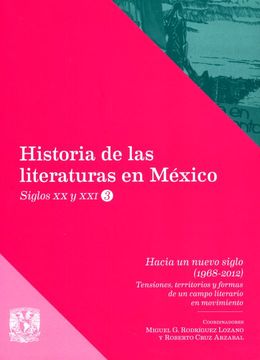 portada Historia de las Literaturas en México. Siglos xx y xxi / Vol. 3 Hacia un Nuevo Siglo