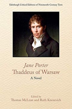 portada Jane Porter, Thaddeus of Warsaw: A Novel (Edinburgh Critical Editions of Nineteenth Century Texts) (in English)