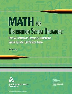 portada math for distributiion system operators: practice problems to prepare for distribution system operator certification exams (en Inglés)