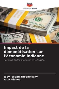 portada Impact de la démonétisation sur l'économie indienne