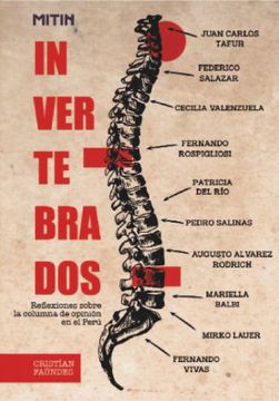 portada Invertebrados. La columna de opinión en el Perú (in Spanish)