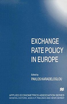 portada Exchange Rate Policy in Europe (Applied Econometrics Association Series)