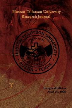 portada huston-tillotson university research journal (en Inglés)