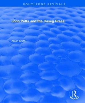 portada John Petts and the Caseg Press (Routledge Revivals) (in English)