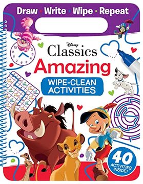 portada Disney Classics: Amazing Wipe-Clean Activities