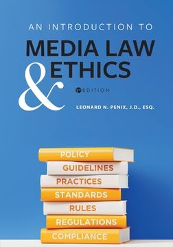 portada An Introduction to Media Law and Ethics (en Inglés)