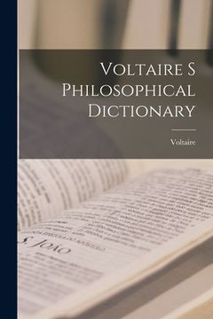 portada Voltaire s Philosophical Dictionary
