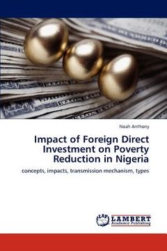 portada impact of foreign direct investment on poverty reduction in nigeria (en Inglés)