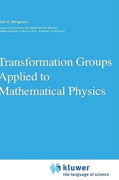portada transformation groups applied to mathematical physics (en Inglés)