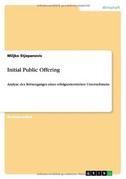 portada Initial Public Offering (German Edition)